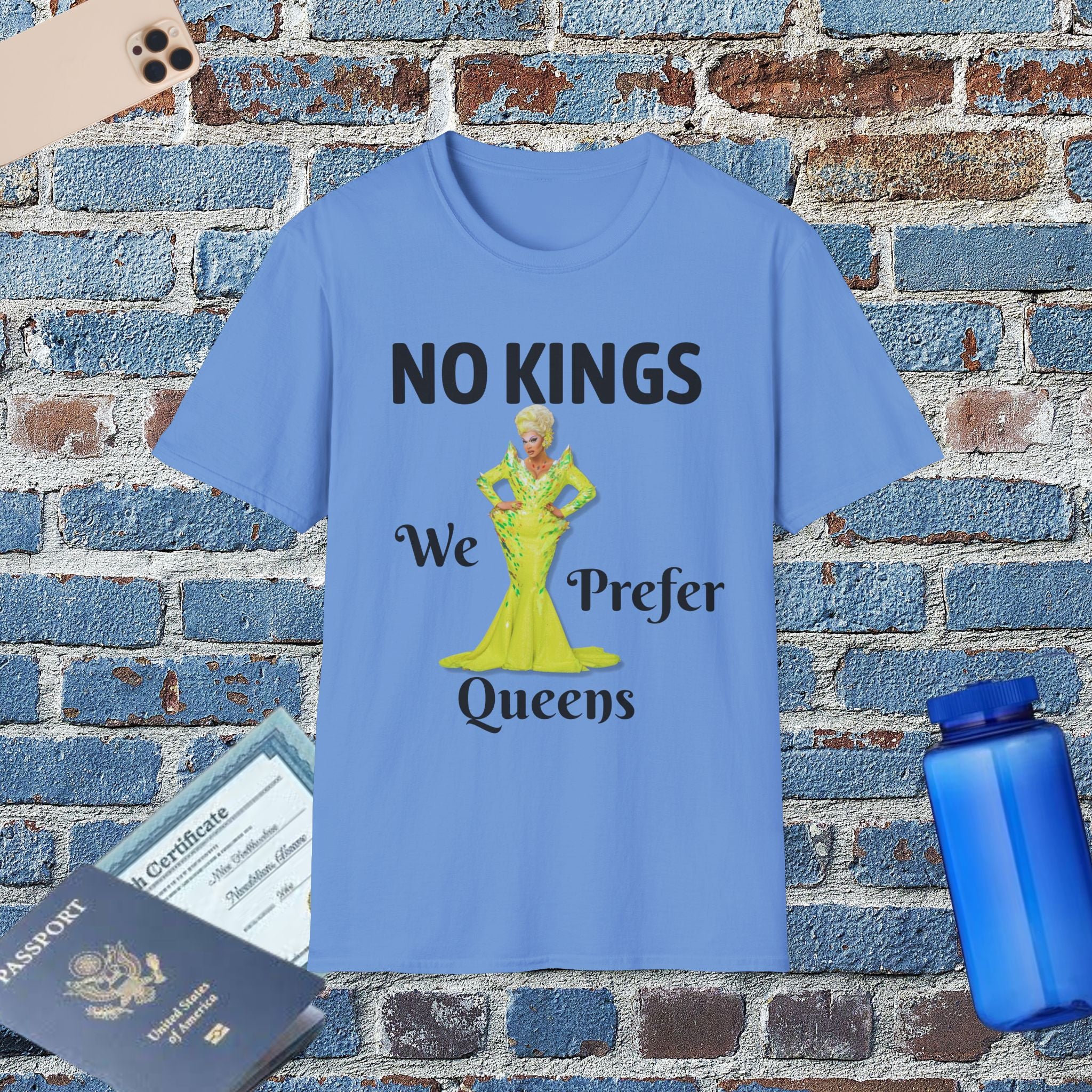 No Kings — "We Prefer Queens" Graphic T-Shirt