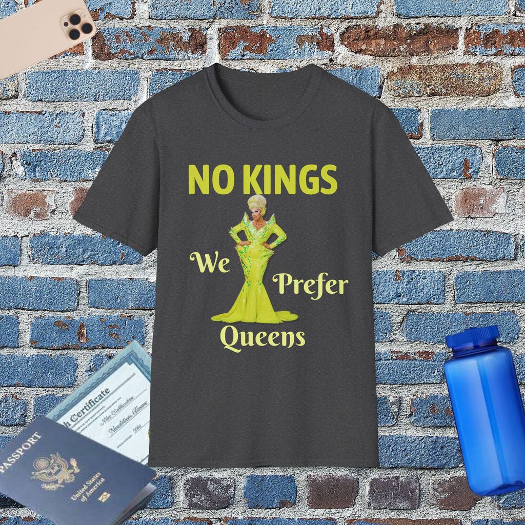 No Kings — "We Prefer Queens" Graphic T-Shirt