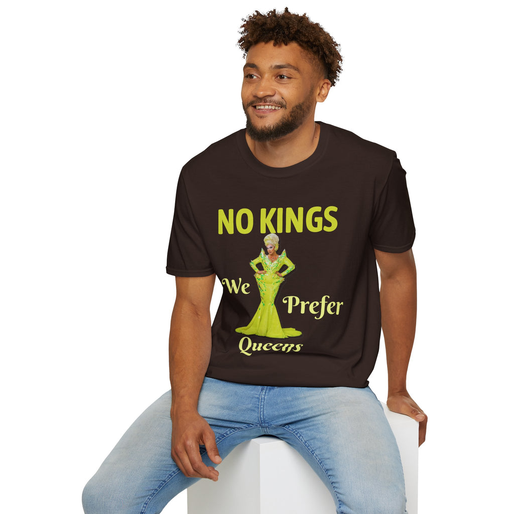 No Kings — "We Prefer Queens" Graphic T-Shirt