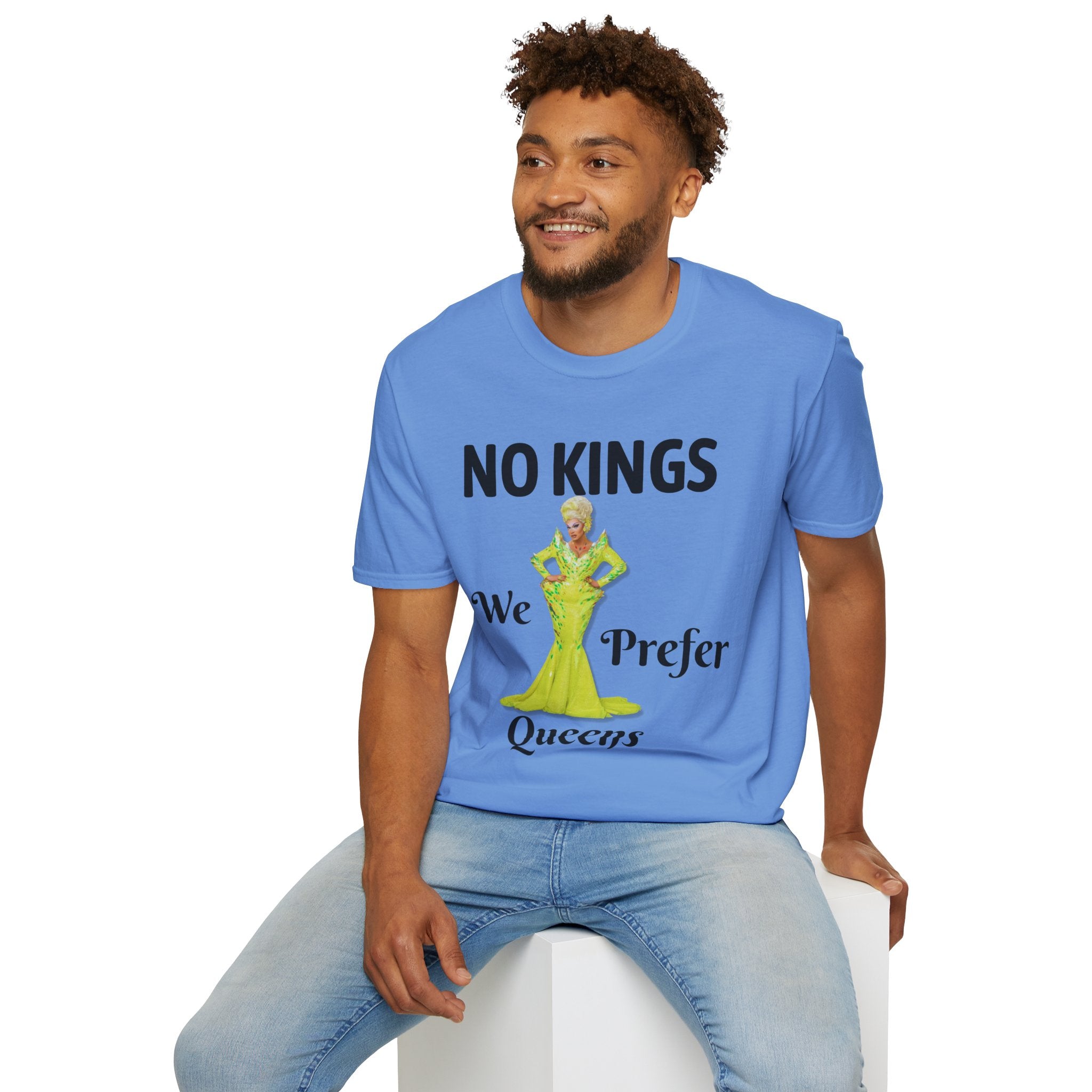 No Kings — "We Prefer Queens" Graphic T-Shirt
